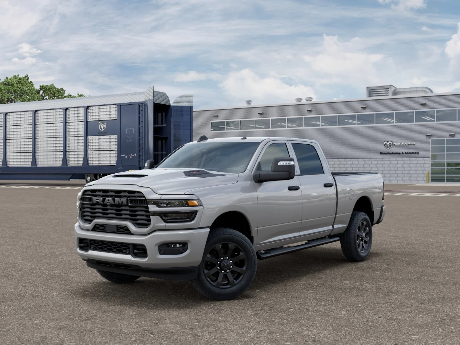New 2027 Silver-Zynith Exterior Paint RAM Black Express image 1