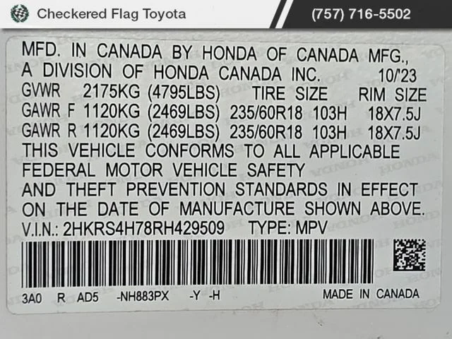 2024 Honda CR-V EX-L - Photo 27