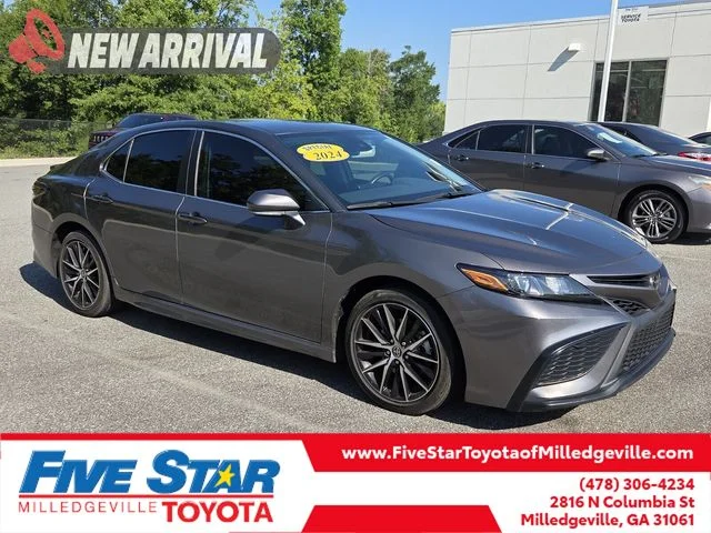 Used 2024 Gray Toyota SE image 1