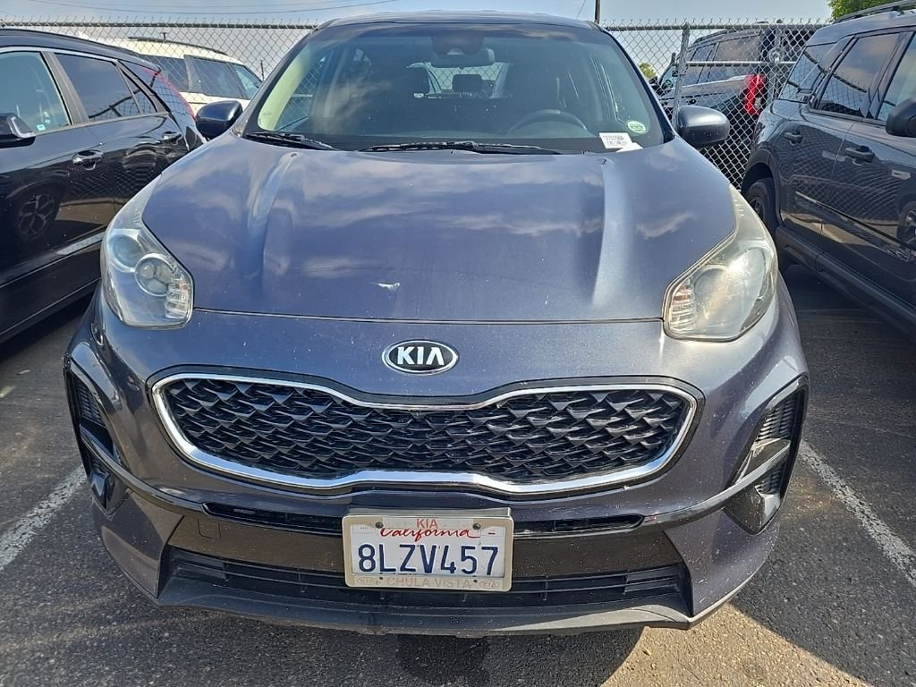 Used 2020 Blue Kia LX image 2