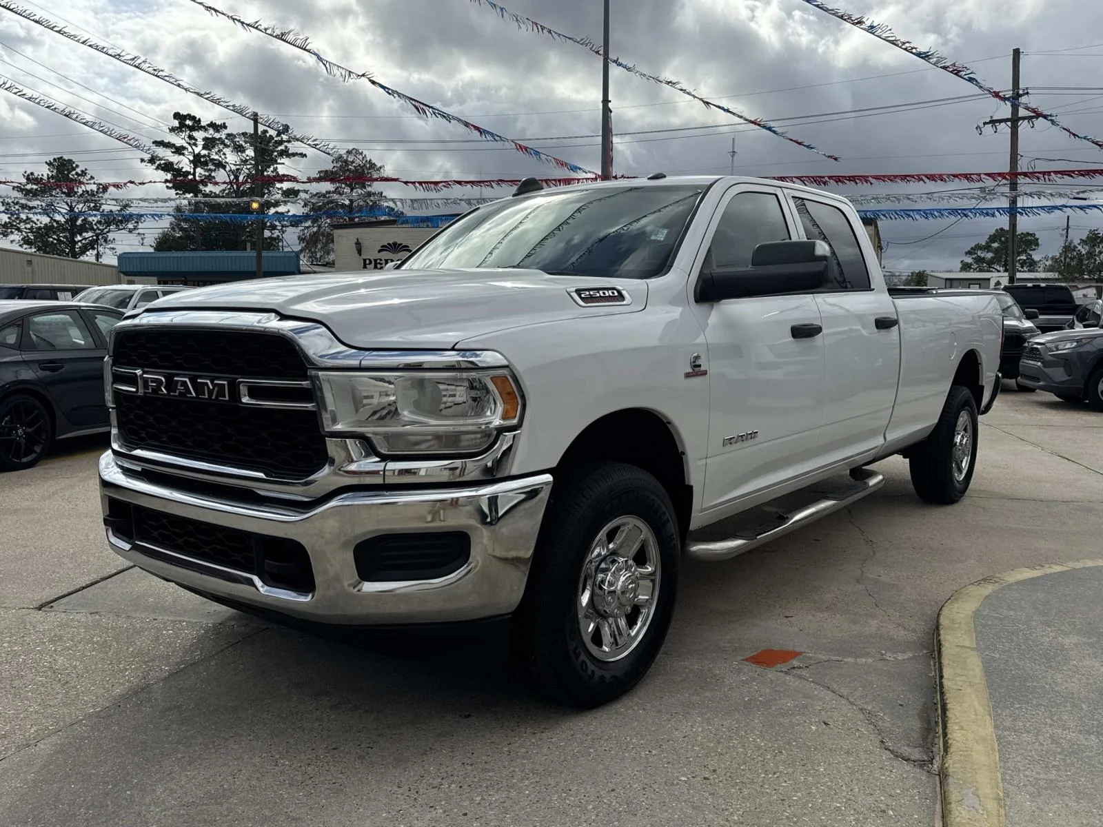 Used 2021 Bright White Clearcoat Ram Tradesman image 3