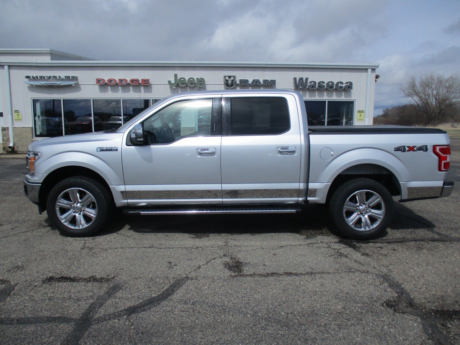 Used 2018 Ford F-150 XLT with VIN 1FTEW1EP4JFE68120 for sale in Waseca, Minnesota