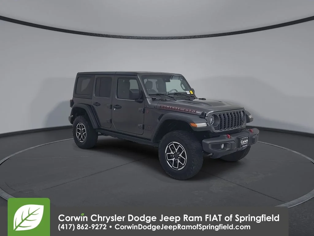 Certified Used 2025 Gray Jeep Rubicon image 3