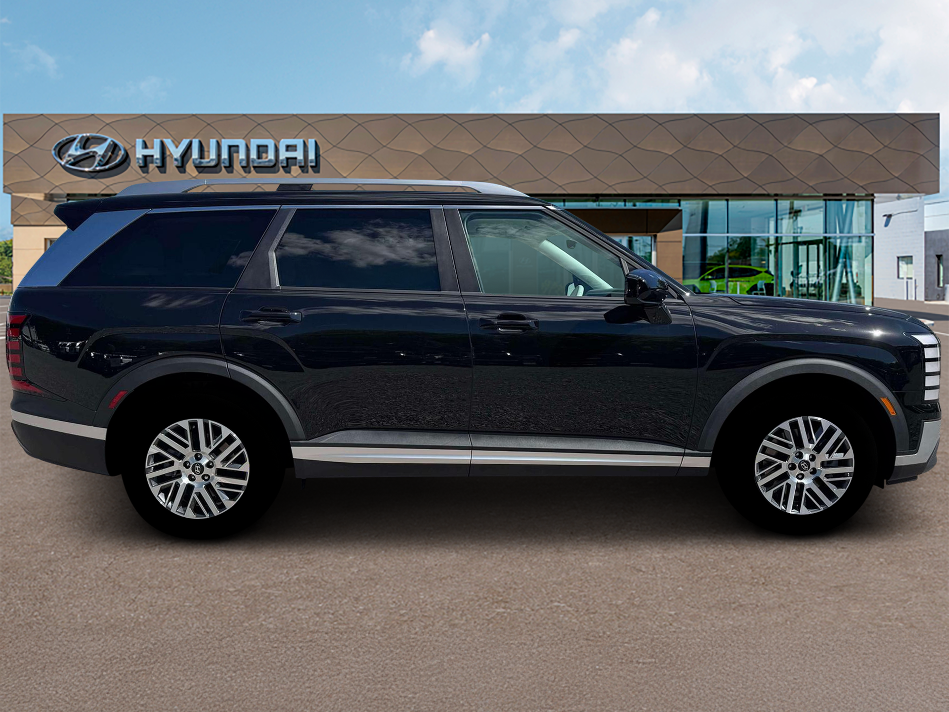 New 2026 Abyss Black Pearl Hyundai SEL AWD image 9