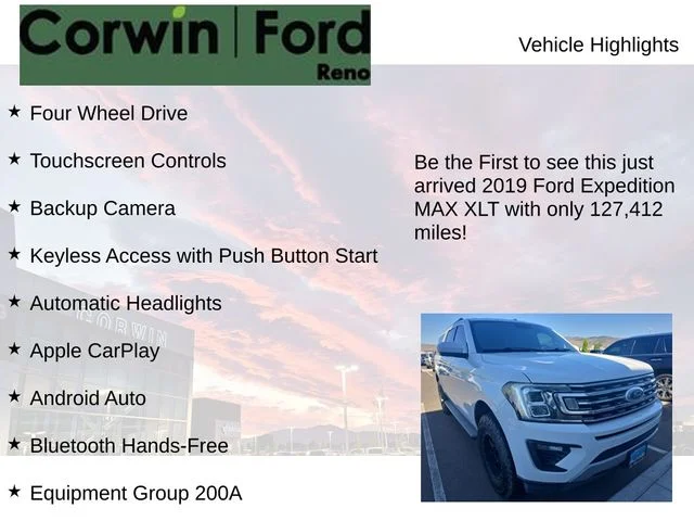 Used 2019 Oxford White Ford XLT image 4