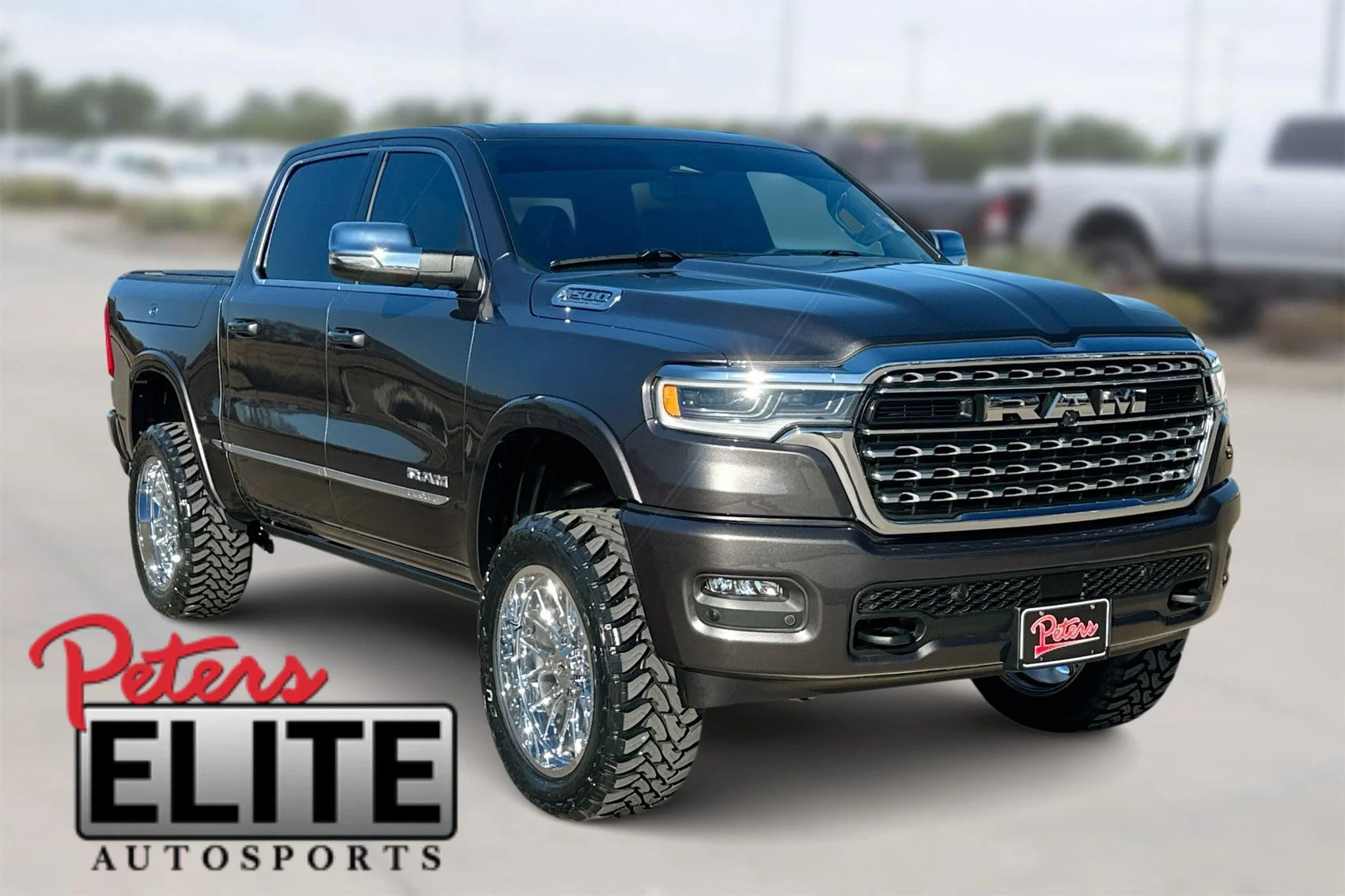 New 2026 Granite Crystal Metallic Clearcoat Ram Limited image 1