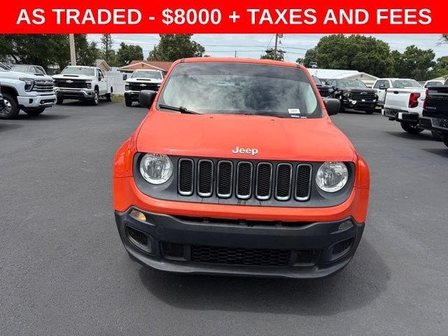 Used 2016 Jeep Renegade Sport with VIN ZACCJAAT3GPC55514 for sale in Bradenton, FL