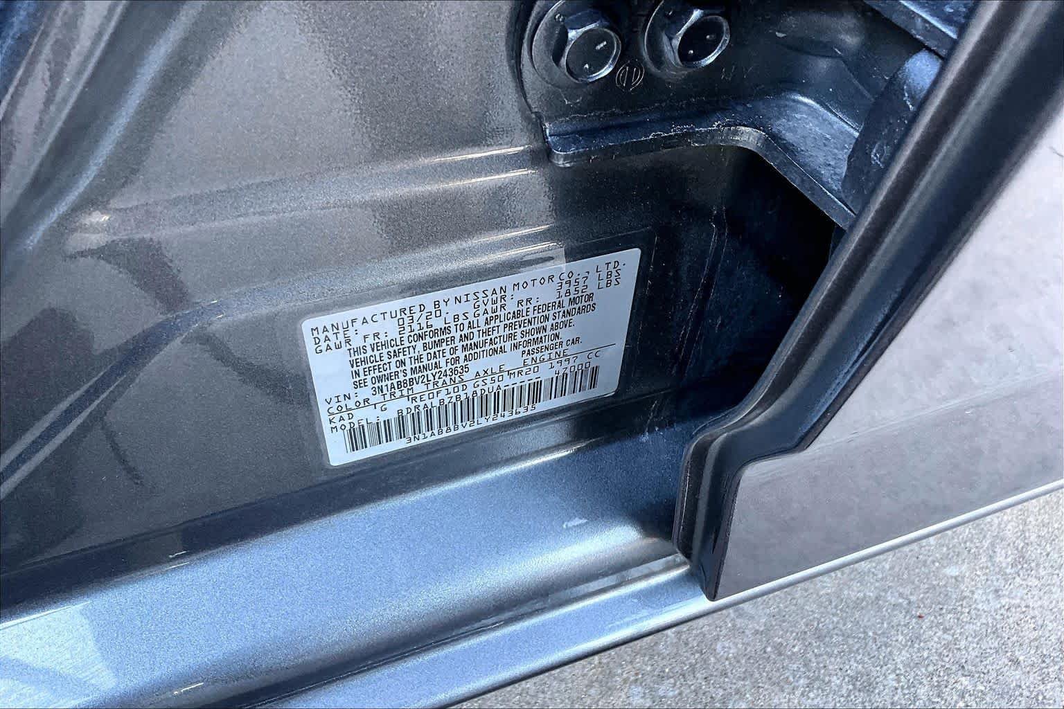 Used 2020 Gun Metallic Nissan S image 35