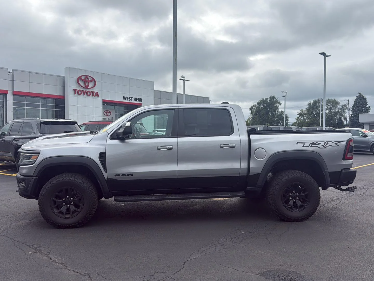 Used 2022 Billet Silver Metallic Clearcoat Ram TRX image 4