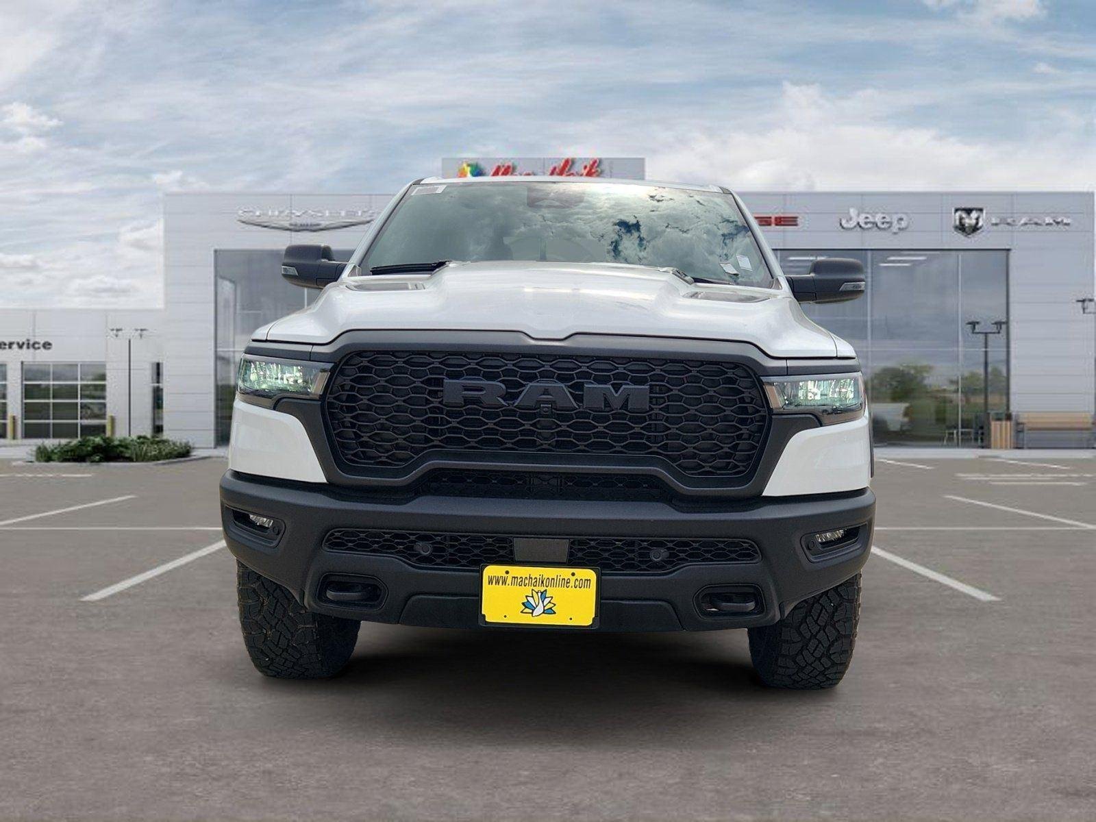 New 2026 Bright White Clear-Coat Exterior Paint RAM Rebel image 8