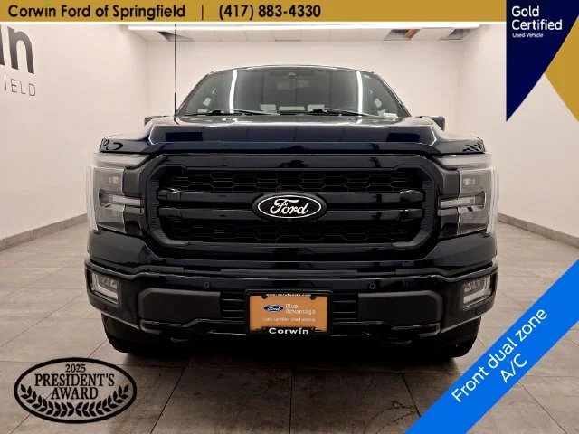 Certified Used 2024 Antimatter Blue Metallic Ford Lariat image 8