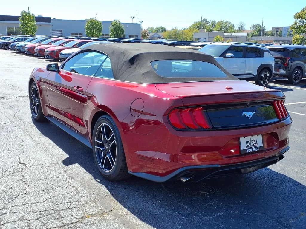 Used 2018 Ruby Red Metallic Ford EcoBoost image 2