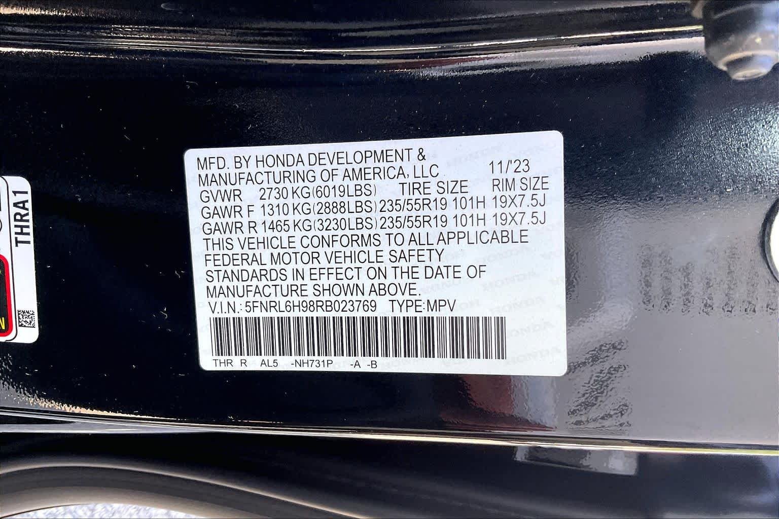 Used 2024 Crystal Black Pearl Honda Elite image 33