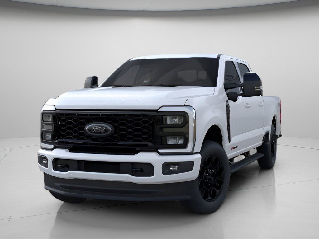 New 2026 Star White Metallic Tri-Coat Ford LARIAT image 2