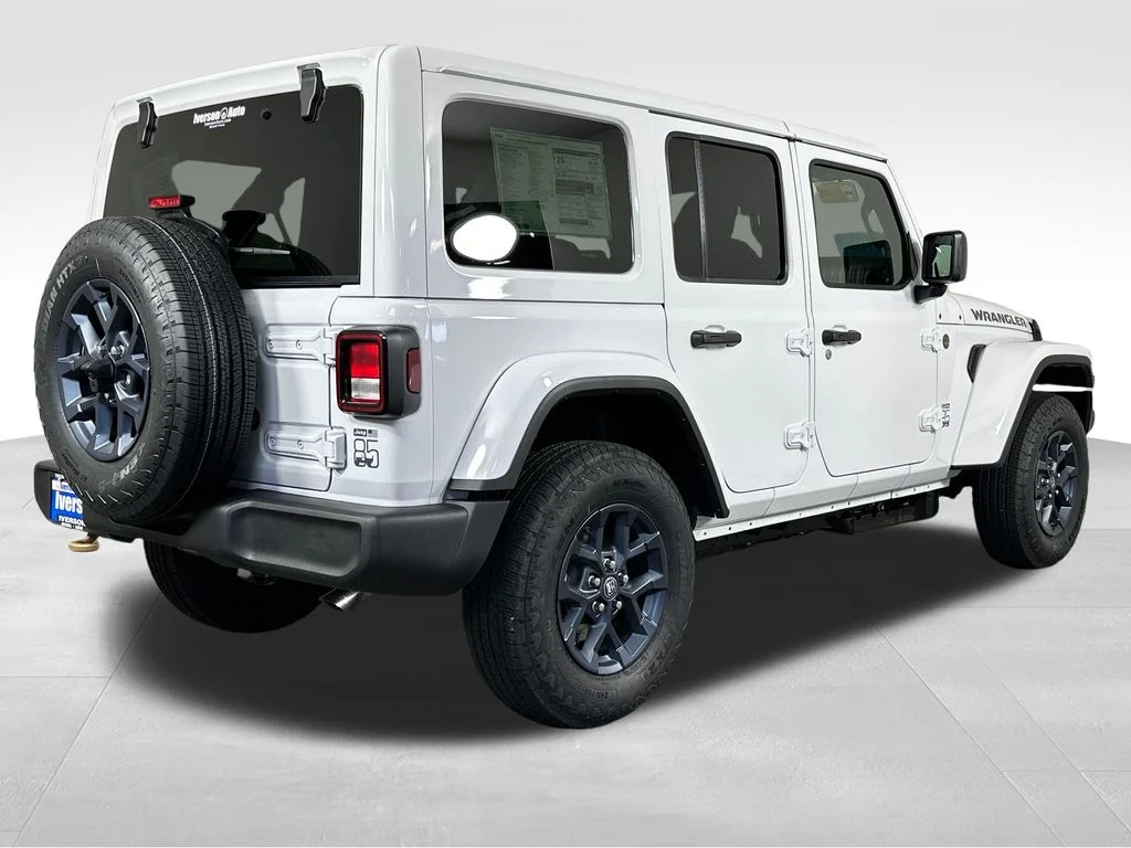 New 2026 Bright White Clear-Coat Exterior Paint Jeep Sport image 11