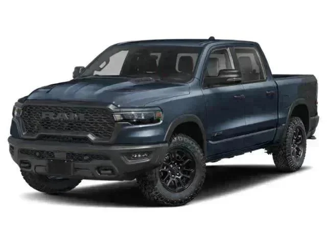 New 2026 Forged Blue Metallic Exterior Paint RAM Rebel image 1