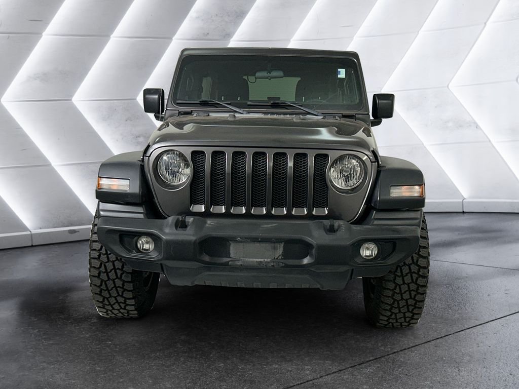 Used 2020 Gray Jeep Unlimited Sport S image 2