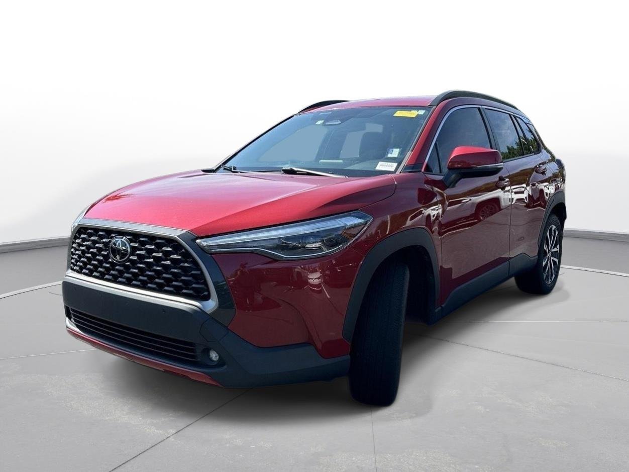 Used 2023 Barcelona Red Metallic Toyota XLE image 2
