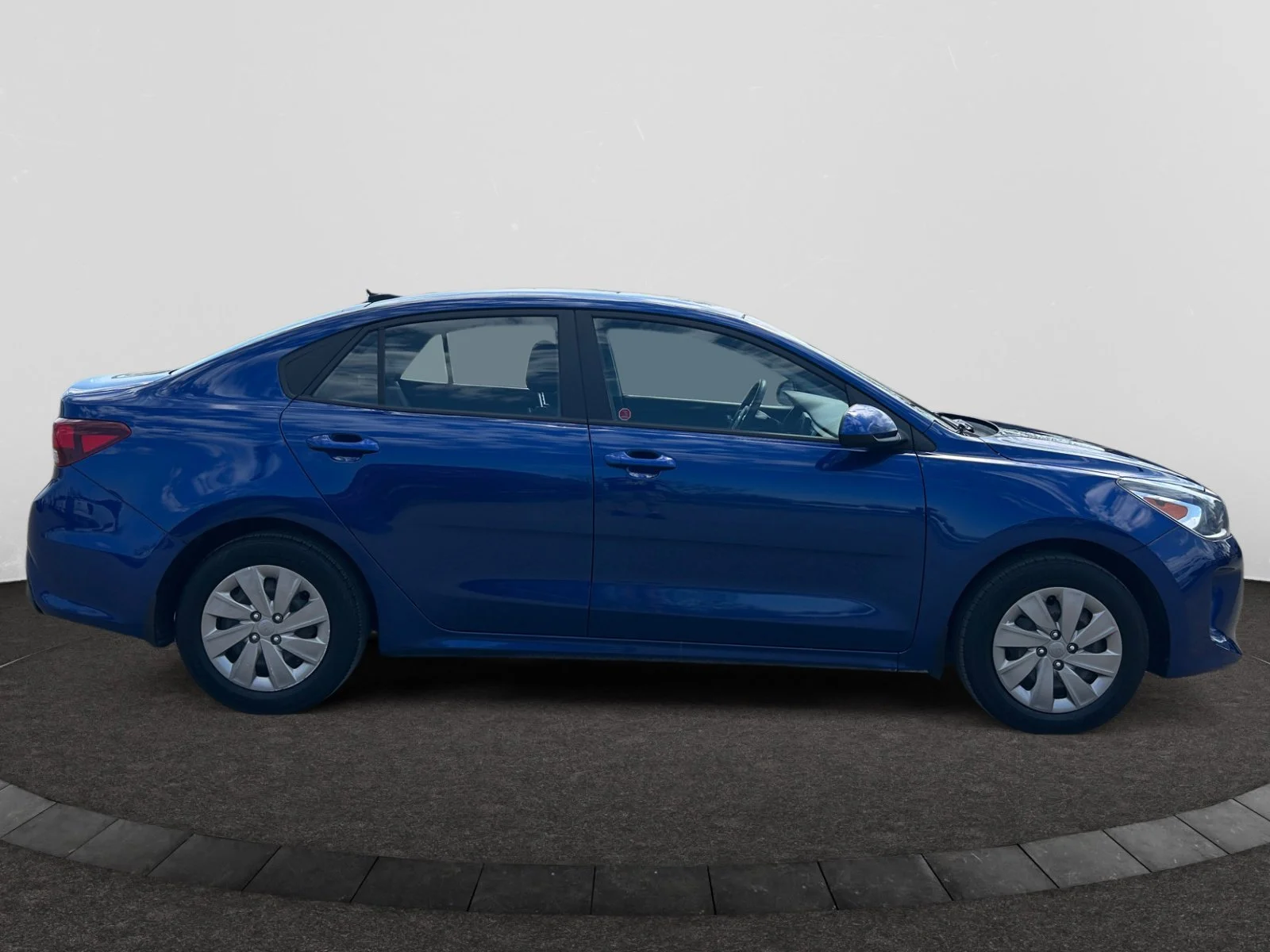 Used 2019 Blue Kia LX image 6