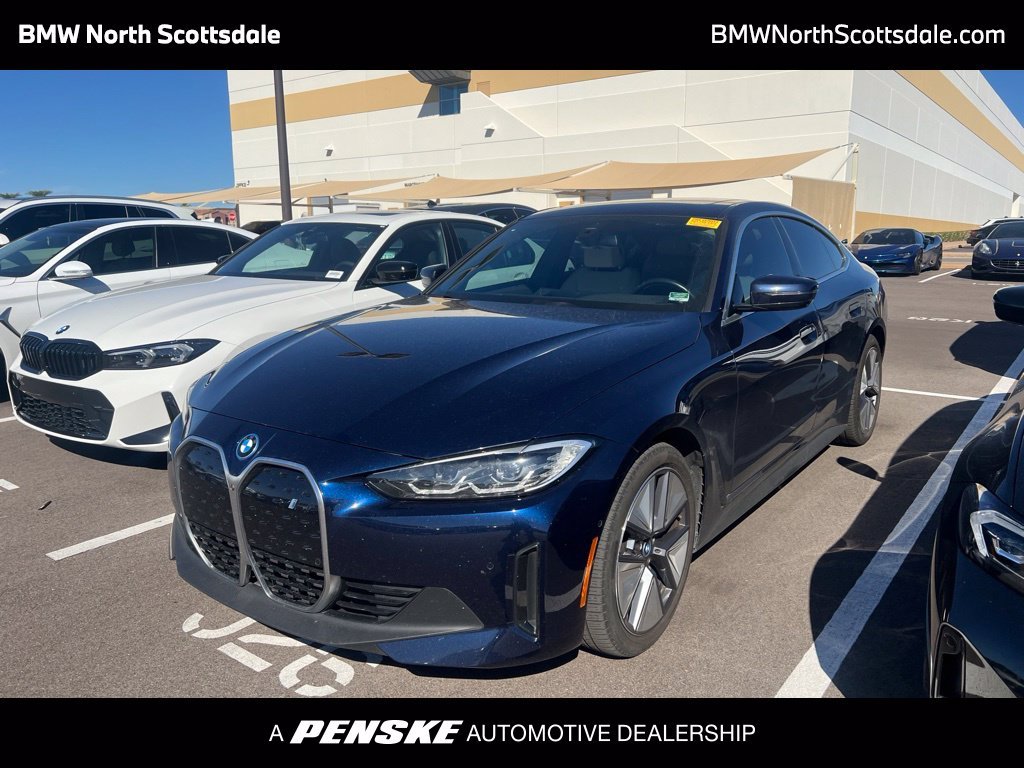 Certified Used 2023 Blue BMW eDrive40 image 1
