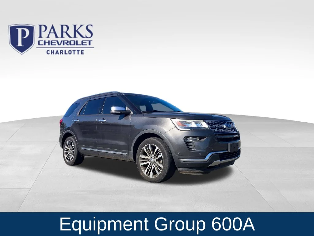 Used 2018 Gray Ford Platinum image 1
