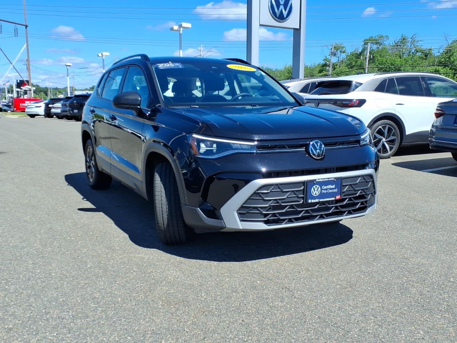 Certified Used 2025 Deep Black Pearl Volkswagen S image 3