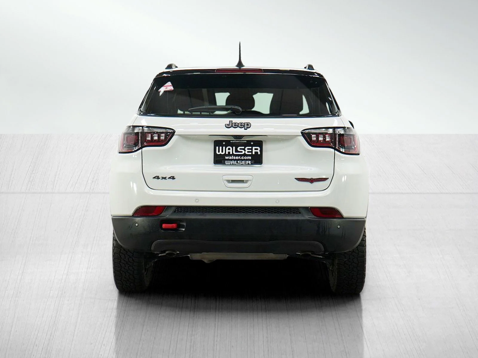 Used 2025 Bright White Clearcoat Jeep Trailhawk image 4