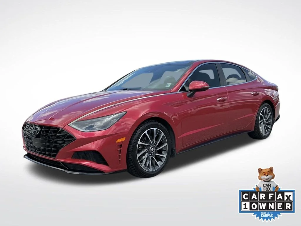Used 2020 Red Hyundai Limited image 1