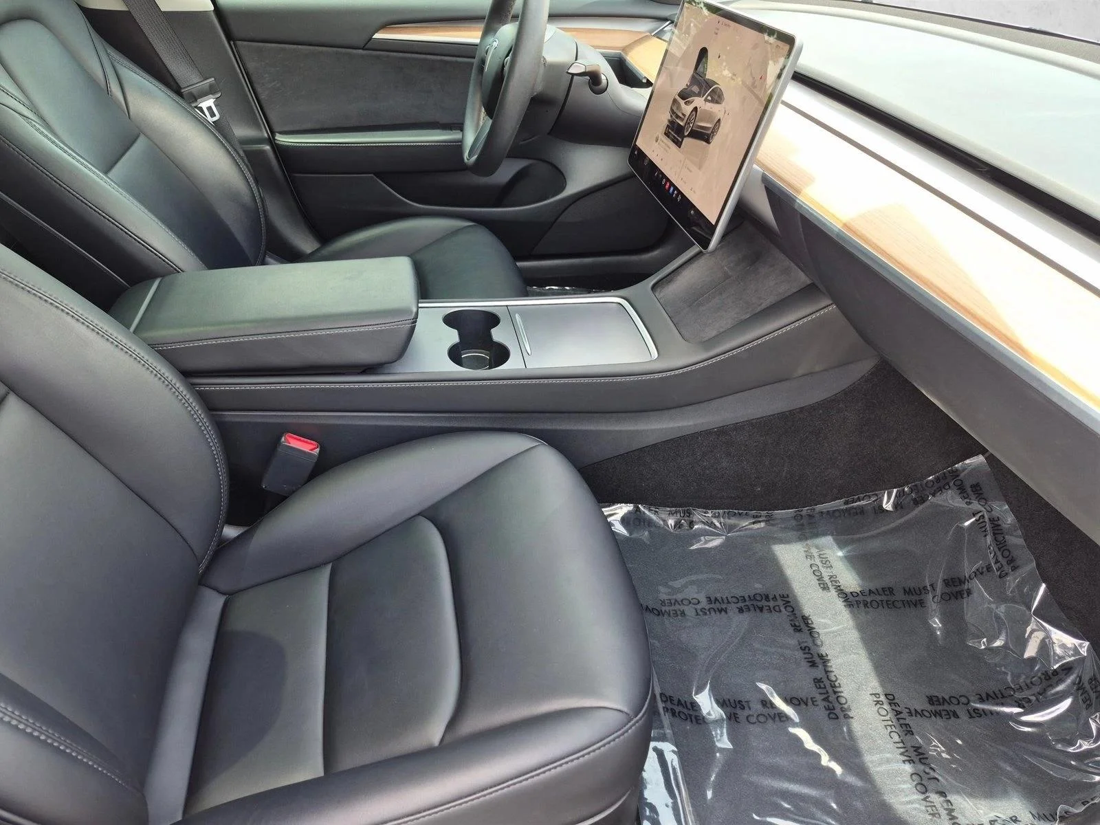 Used 2023 Pearl White Multi-Coat Tesla  image 21