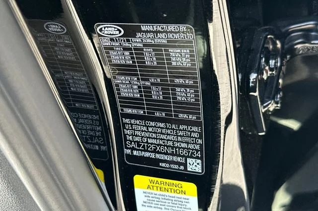 Certified Used 2022 Black Land Rover Dynamic image 28