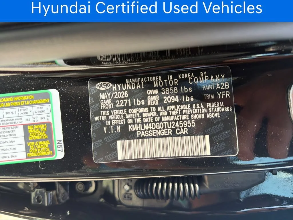 Certified Pre-Owned 2026 Hyundai Elantra SEL Sport