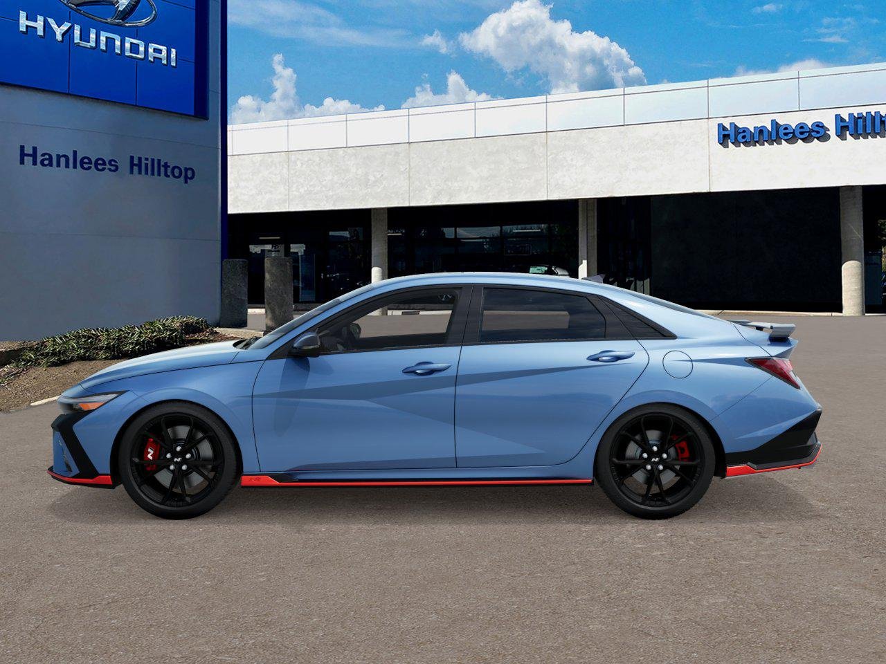 New 2026 Blue Hyundai Sedan image 3