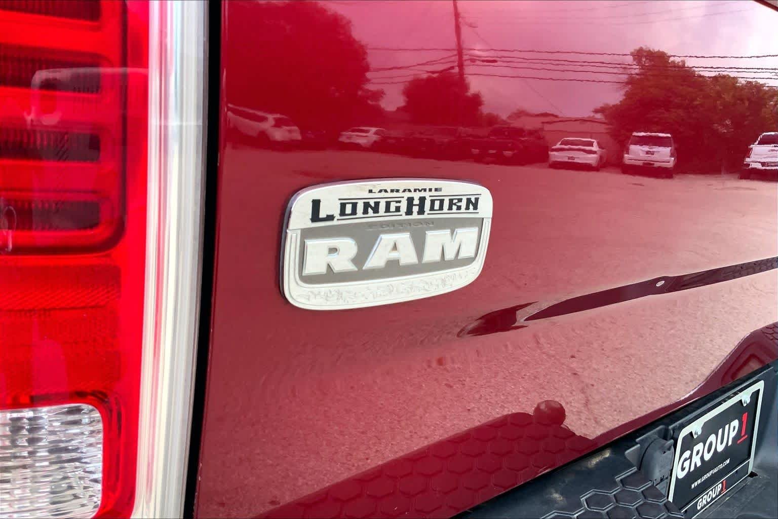 Used 2015 Deep Cherry Red Crystal Pearlcoat Ram Laramie Longhorn image 31