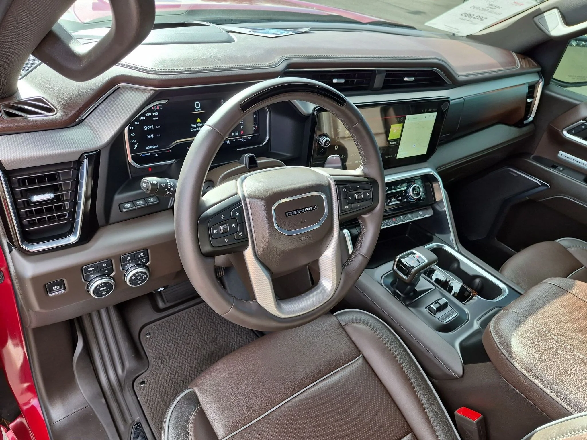 Used 2024 Volcanic Red Tintcoat GMC Denali image 10