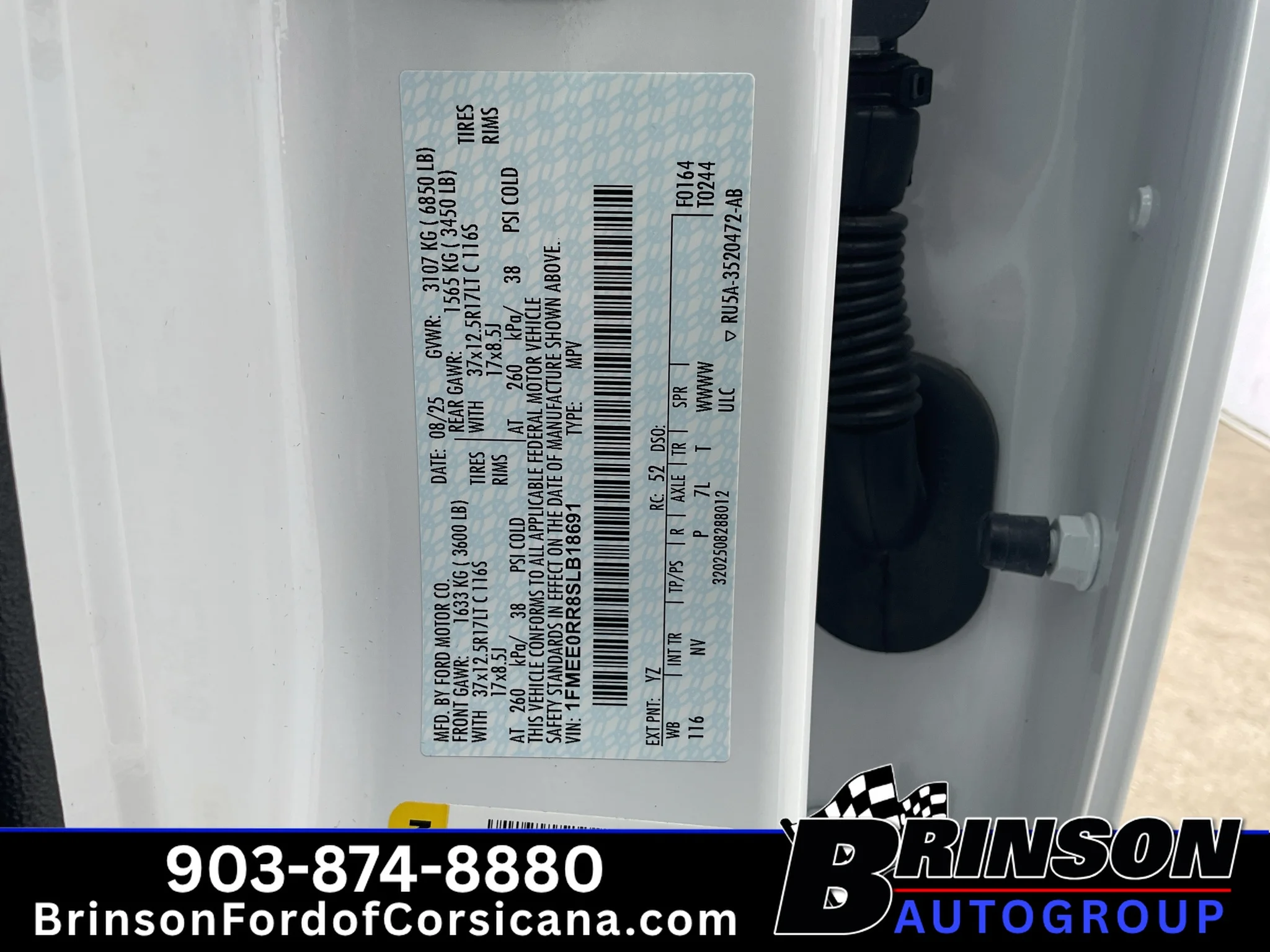 Used 2025 Oxford White Ford Raptor image 32