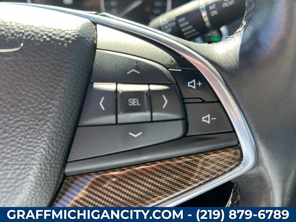 Used 2017 CRYSTAL WHITE TRICOAT Cadillac Platinum AWD image 44