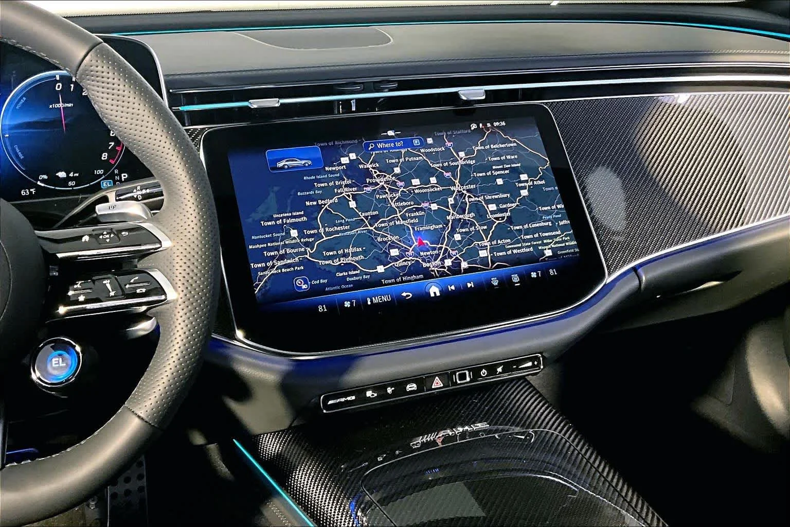 New 2026 Obsidian Black Metallic Mercedes-Benz AMG® E 53 E image 8