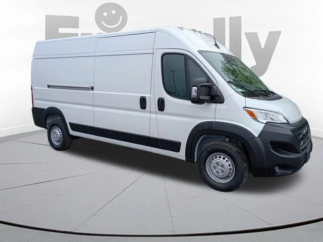 New 2026 Bright White Clear-Coat Exterior Paint RAM High Roof image 3