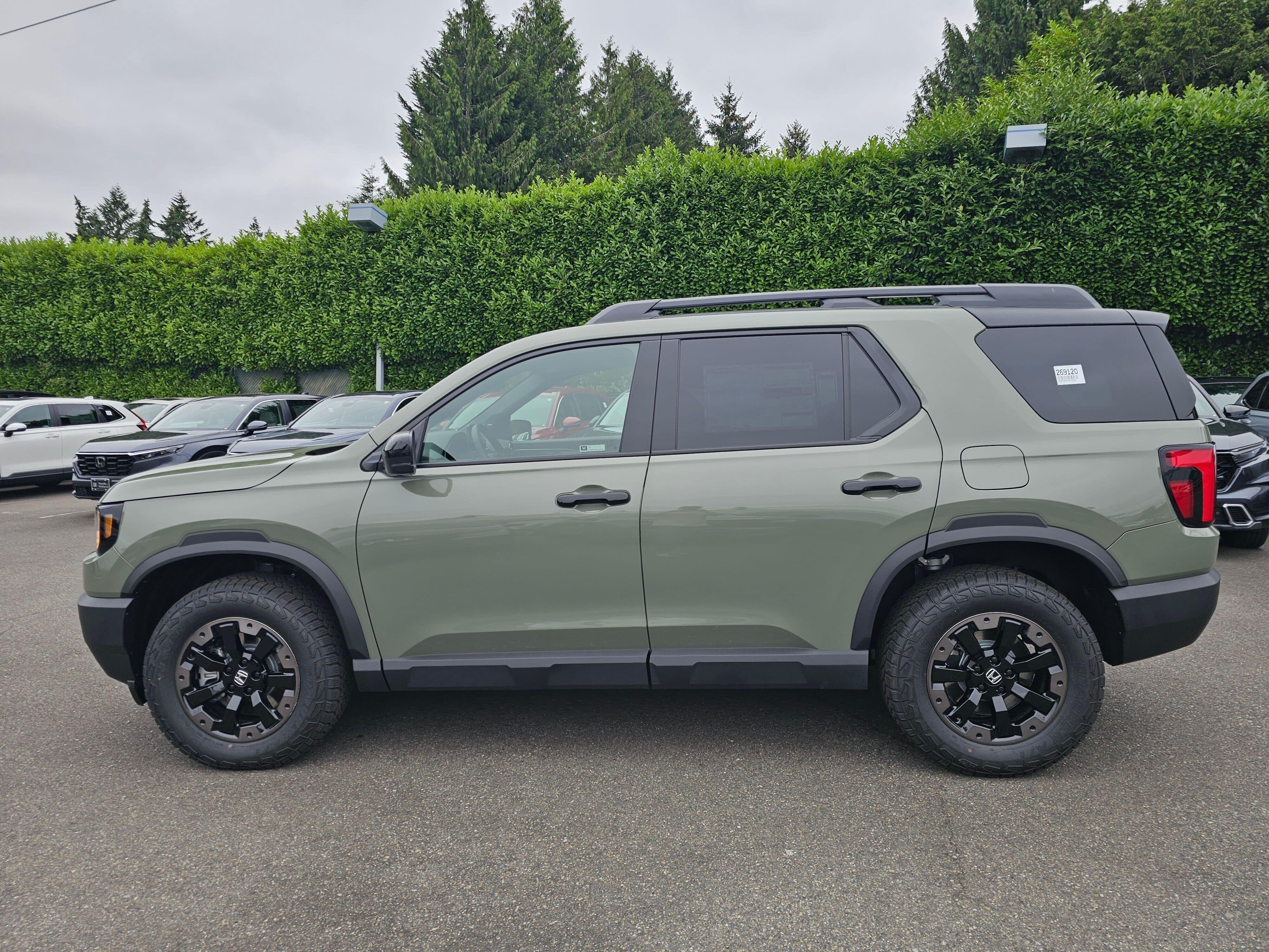 New 2026 Ash Green Metallic Honda TrailSport Elite image 4