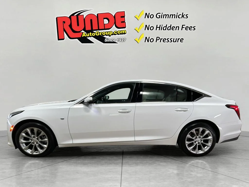 Used 2022 Summit White Cadillac Premium Luxury image 3