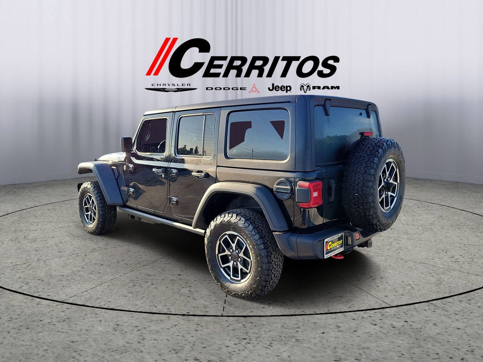 New 2026 Black Clear-Coat Exterior Paint Jeep Rubicon image 3