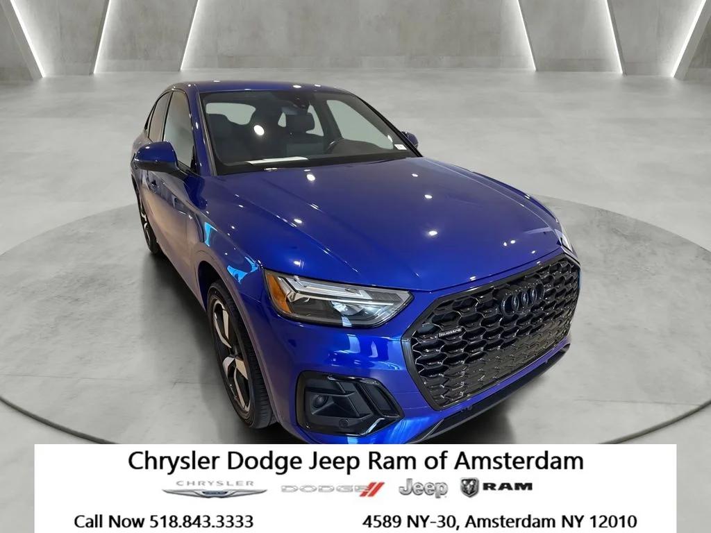 Used 2023 Blue Audi 45 S line Premium image 1
