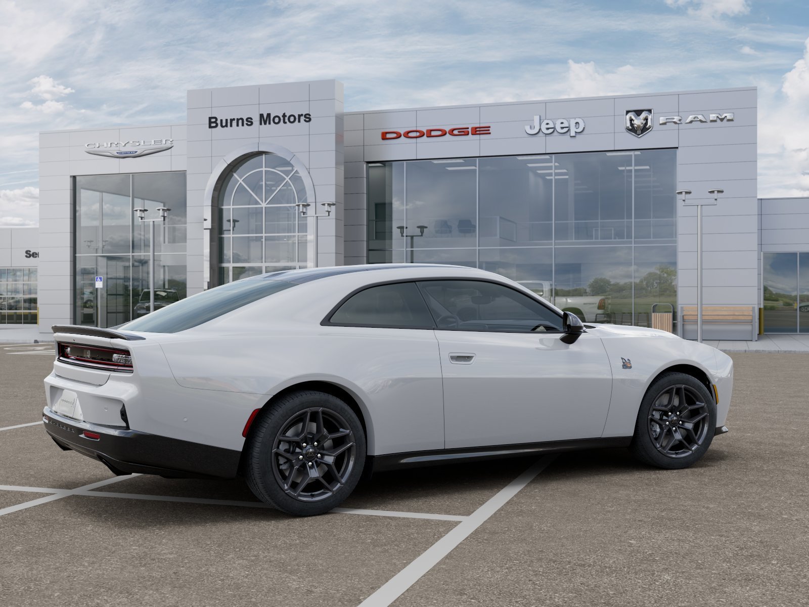 New 2026 White Knuckle Dodge Scat Pack Blacktop image 4
