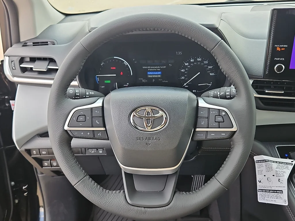New 2026 Midnight Black Toyota XLE 8 Passenger image 10