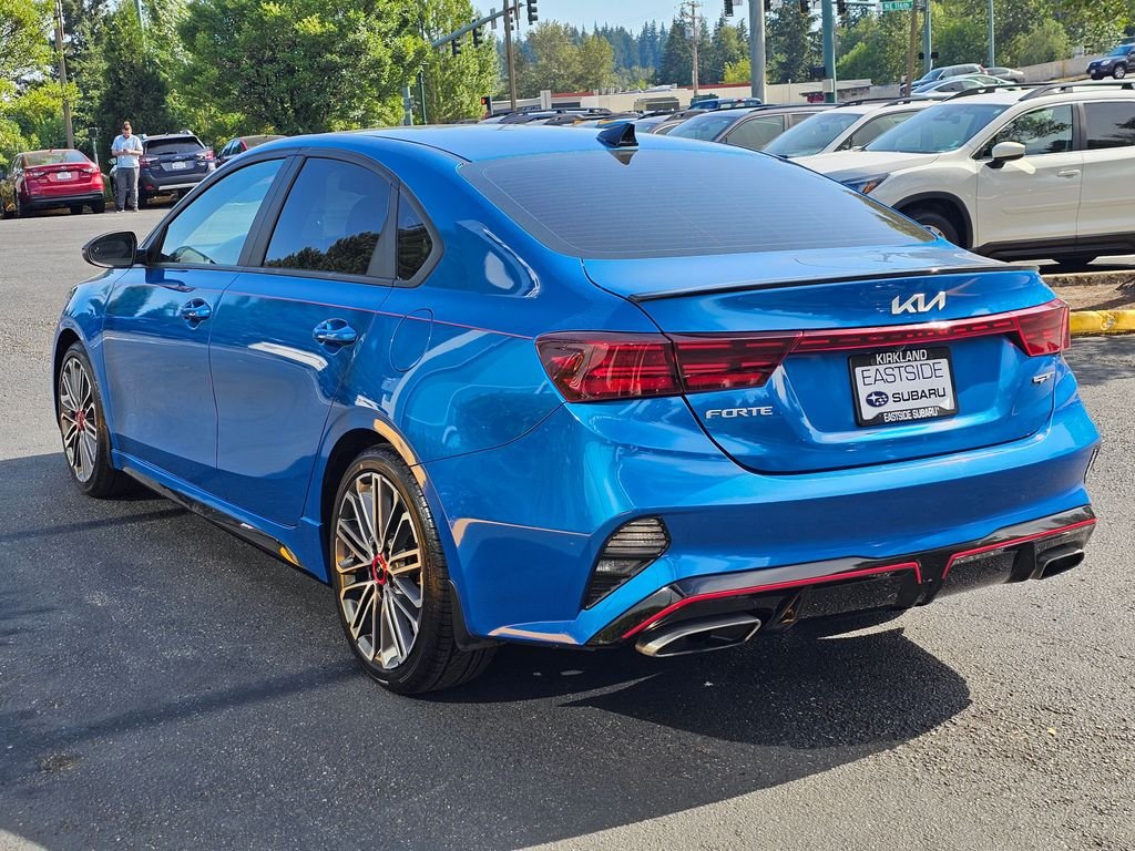 Used 2023 Sporty Blue Kia GT image 4