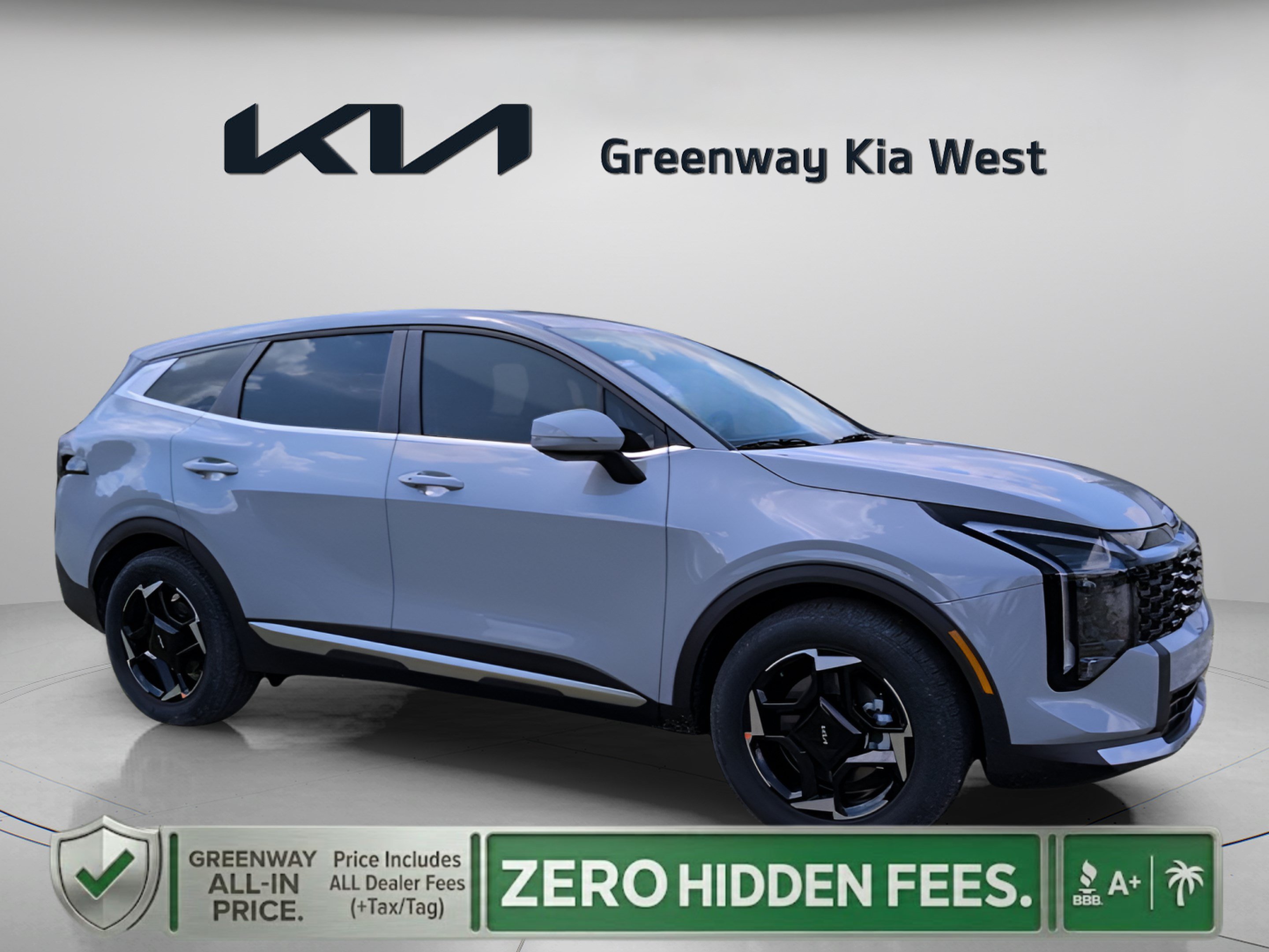 New 2026 Wolf Gray Kia EX image 1