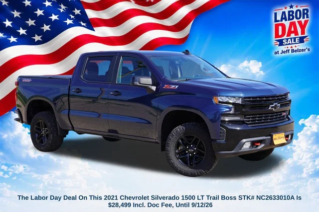 2021 Chevrolet Silverado 1500 LT Trail Boss