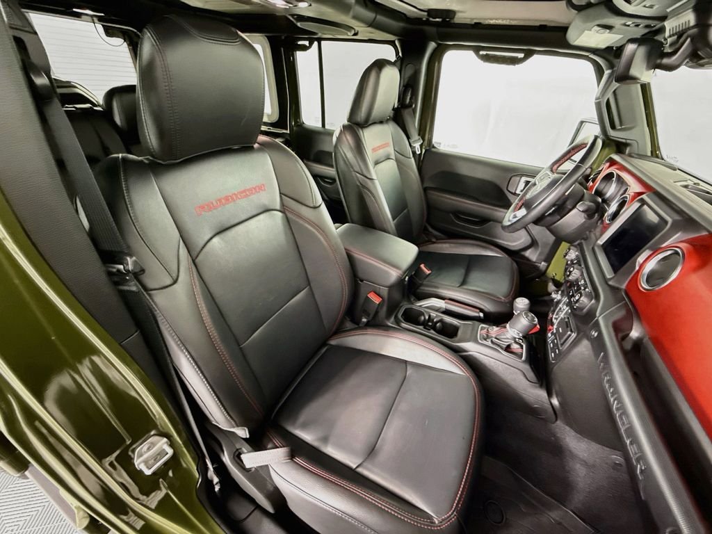 Used 2021 Green Jeep Unlimited Rubicon image 28
