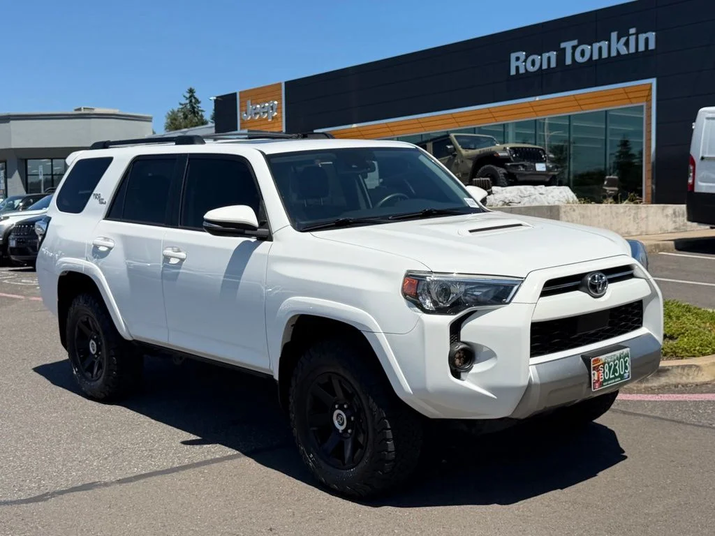Used 2020 White Toyota TRD Off-Road Premium image 2