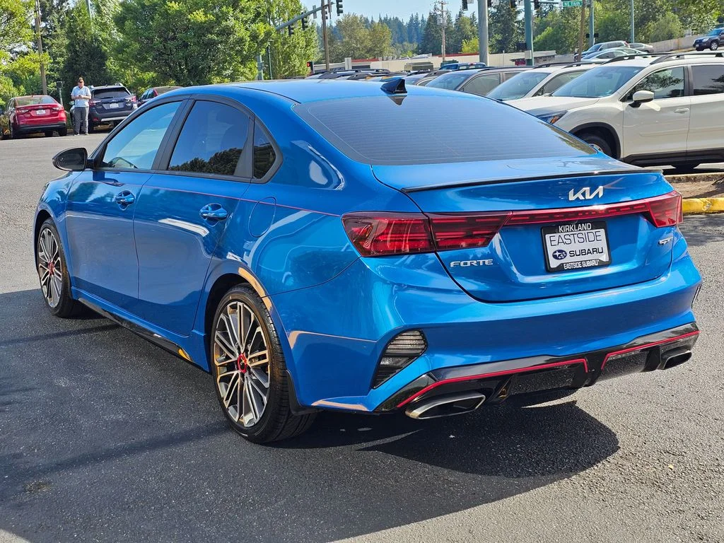 Used 2023 Sporty Blue Kia GT image 5